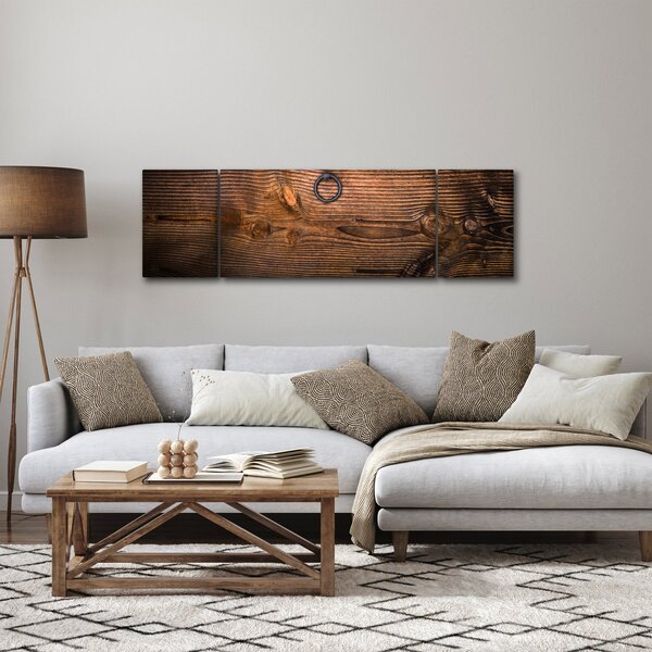 Obraz textury dřeva (170x50 cm)