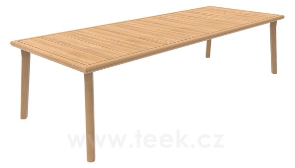 Jati Kebon Teakový jídelní stůl Lynn Teak, Jati Kebon, obdélníkový 295x110x75 cm