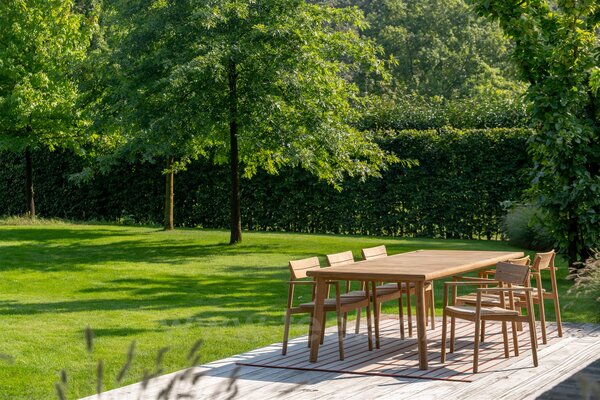 Jati Kebon Teakový jídelní stůl Lynn Teak, Jati Kebon, obdélníkový 234x105x75 cm