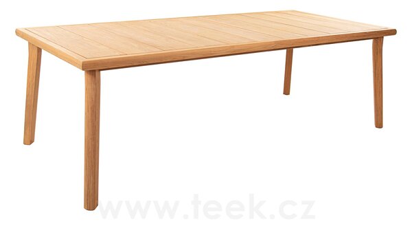 Jati Kebon Teakový jídelní stůl Lynn Teak, Jati Kebon, obdélníkový 234x105x75 cm