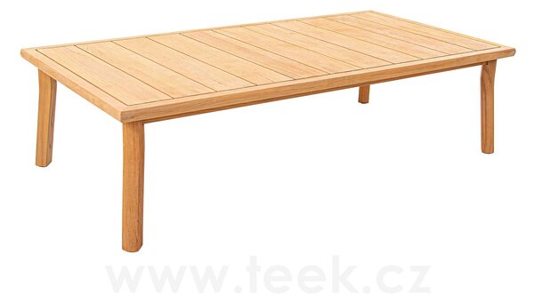 Jati Kebon Teakový konferenční stolek Lynn Teak, Jati Kebon, obdélníkový 138x70x36,7 cm