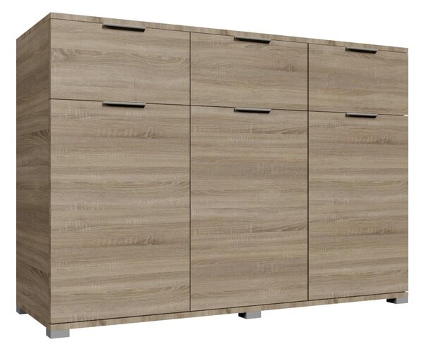 Komoda HOPE 120x78x35 cm dub sonoma