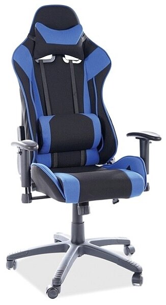 SIGNAL SIG Kancelářská židle VIPER černá/modrá