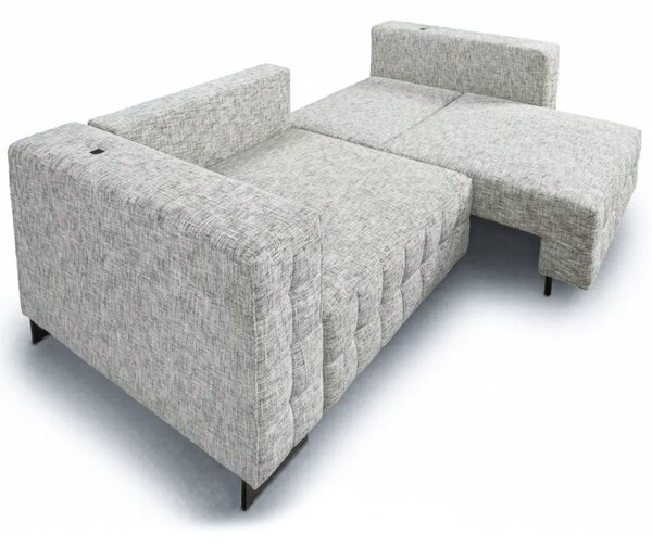 Pohovka GEMMA | 260 cm | EXTRA KVALITA | rozkládací + úložný prostor + USB | VÝBĚR TKANIN