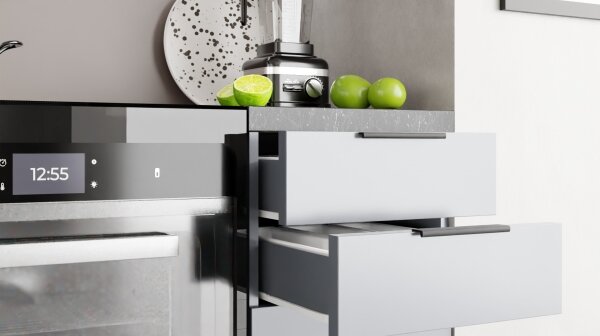 Kuchyňská linka PEARL 240 cm šedá