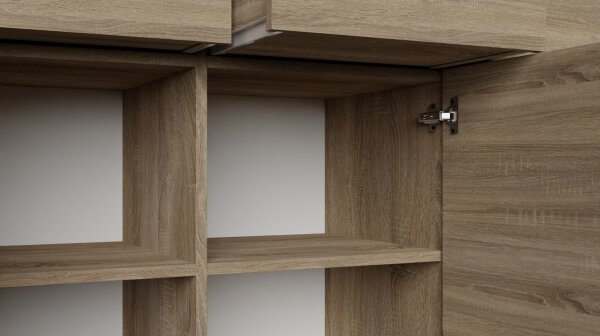 Komoda HOPE 120x78x35 cm dub sonoma