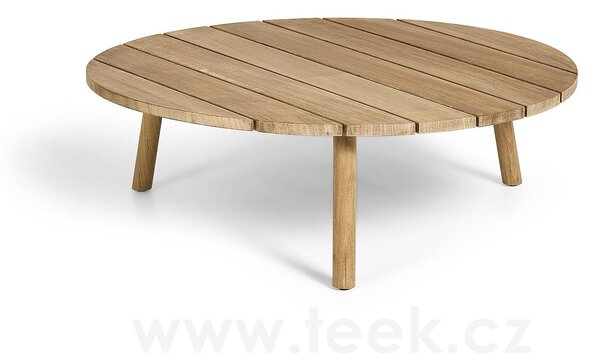 Jati Kebon Teakový konferenční stolek Ronda, Jati Kebon, kulatý 90x29,2 cm
