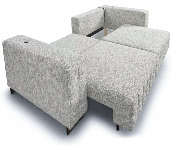 Pohovka GEMMA | 260 cm | EXTRA KVALITA | rozkládací + úložný prostor + USB | VÝBĚR TKANIN