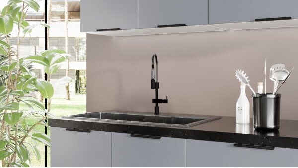 Kuchyňská linka PEARL 240 cm šedá
