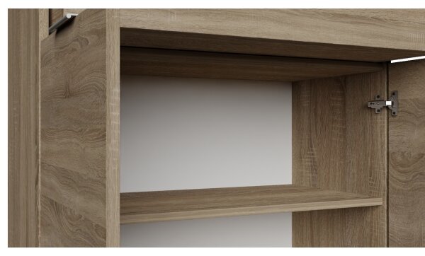 Komoda HOPE 80x78x35 cm dub sonoma