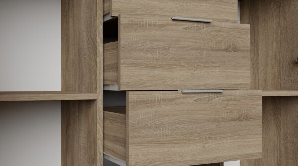 Komoda HOPE 120x78x35 dub sonoma