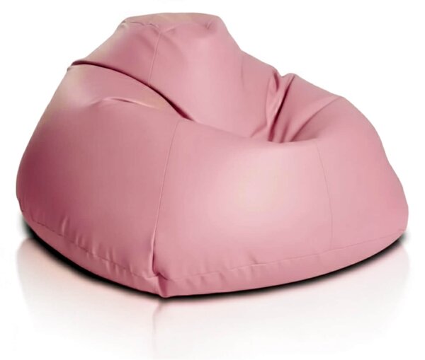 Sedací pytle Primabag Maxi ekokůže růžová