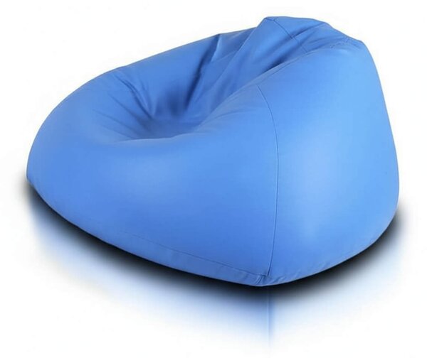 Sedací pytle Primabag Maxi ekokůže modrá