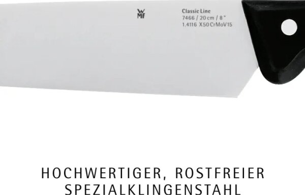 WMF - Sada kuchyňských nožů ve stojanu CLASSIC LINE 7 ks