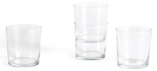 Sklenička Medium Clear 360 ml – set 4 ks