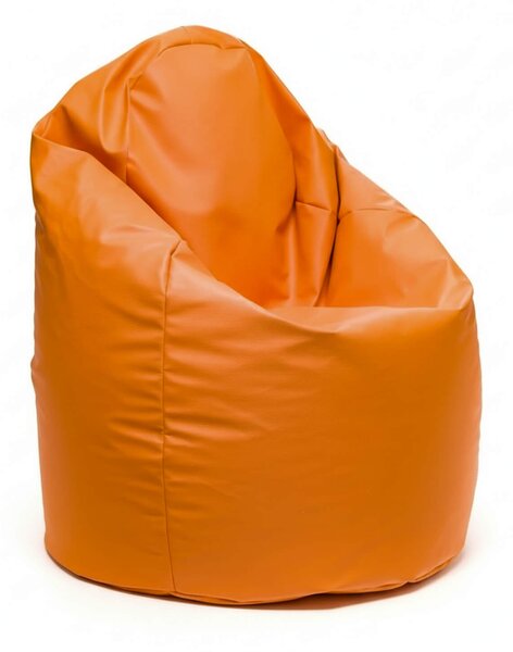 Sedací pytel Primabag Mega Sako ekokůže oranžová