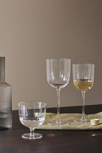 Ferm Living Sklenice na červené víno Host 2 ks, clear