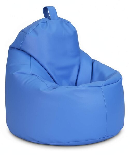 Sedací pytel Primabag Sondo ekokůže modrá