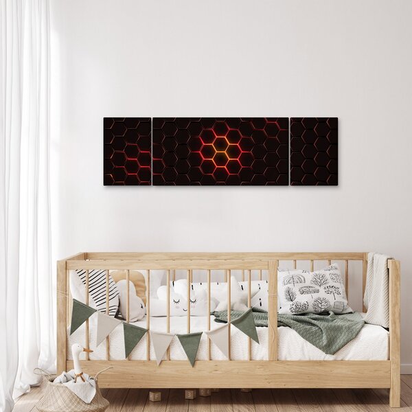 Obraz pletiva (170x50 cm)