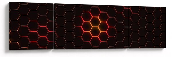 Obraz pletiva (170x50 cm)
