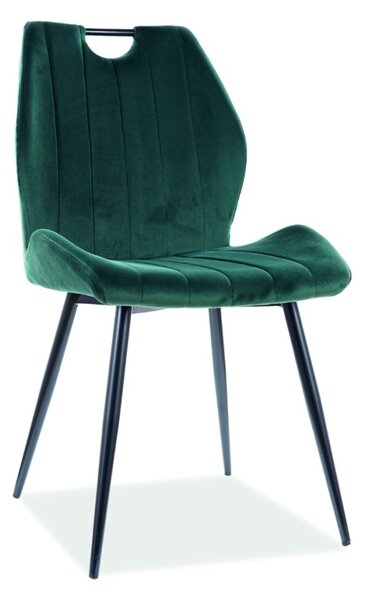 SIGNAL SIG Jídelní židle ARCO velvet zelená