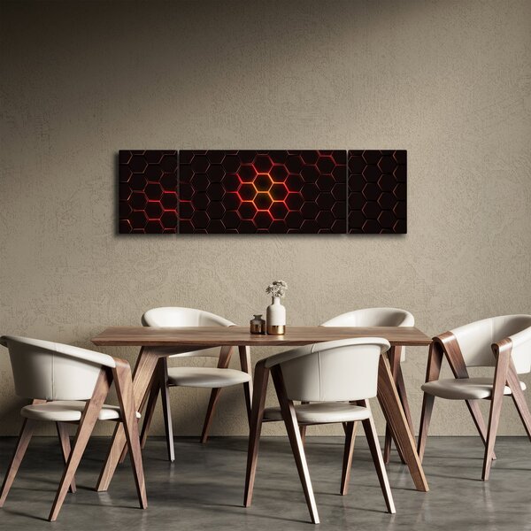 Obraz pletiva (170x50 cm)