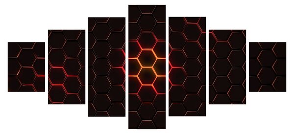 Obraz pletiva (210x100 cm)