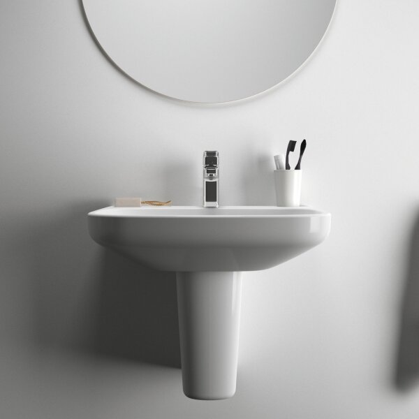 Ideal Standard T470501 - Závěsné umyvadlo I.LIFE A 60x48 cm keramika/bílá