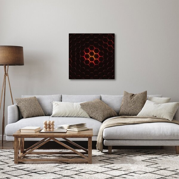 Obraz pletiva (30x30 cm)