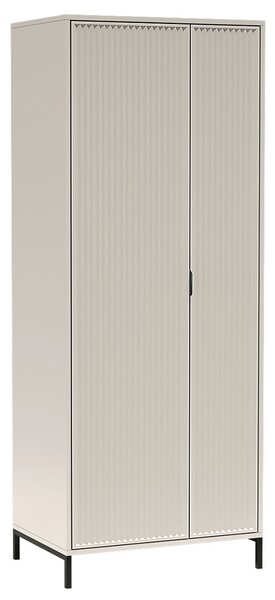 STYLES k | šatní skříň LS-11 | 80 cm | 3D povrch | kašmír