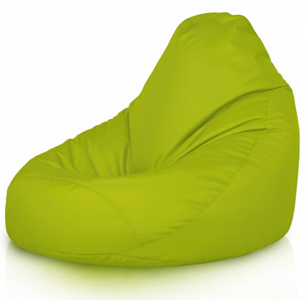 Venkovní sedací vak Primabag Glamour nylon outdoor limetka