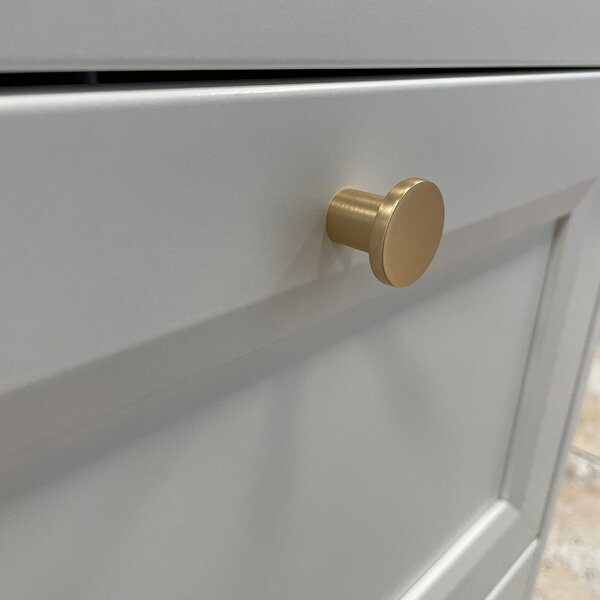 Komoda REL LWK | 90 cm | bílá | lamino o síle 18 mm + ozdobné MDF lišty 18 mm