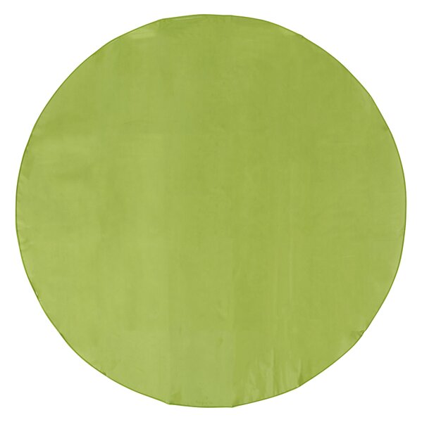 LIVARNO home Vinylový omyvatelný ubrus (Ø 160 cm, kulaté provedení, zelená) (100373704004)
