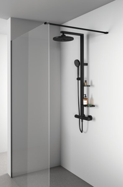 Ideal Standard BD583XG - Sprchová sada s baterií CERATHERM ALU+ matná černá
