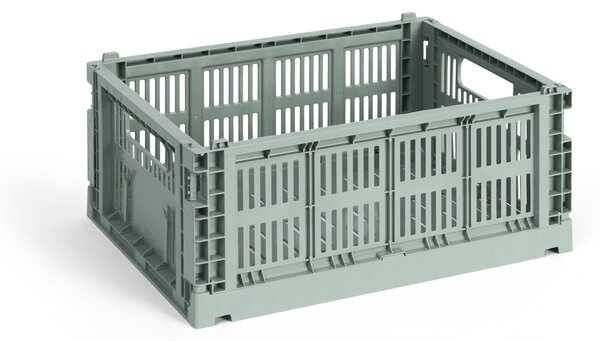 Skládací přepravka Colour Crate Medium Sage Green