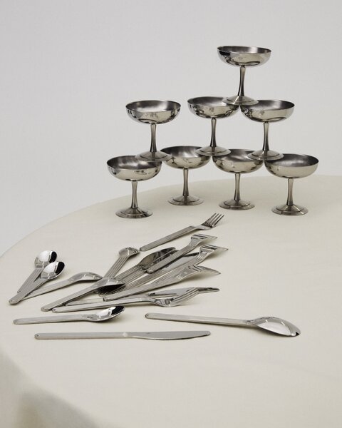 Pohár na zmrzlinu Italian Stainless Steel