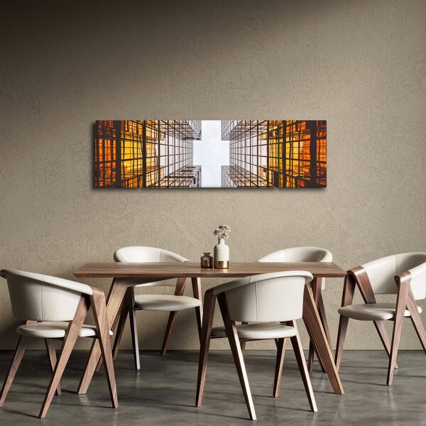 Obraz mrakodrapů (170x50 cm)