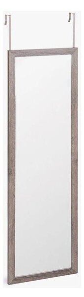 5five - Závěsné zrcadlo na dveře MATCHING 109x35 cm šedá