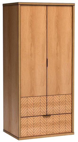 FONTI | šatní skříň F-1 | 86,5 cm | dub karamel