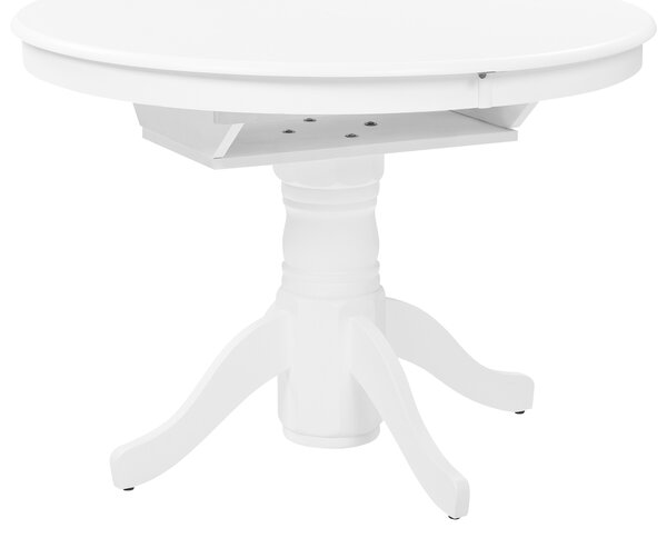 Rozkládací jídelní stůl AKRON Bílá 106/150 cm 106 cm