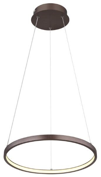 GLOBO 67192-19BR RALPH závěsné svítidlo D385mm LED 19W/980lm 3000K kávová