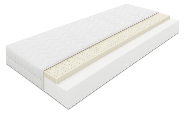 Oboustranná pěnová matrace s latexem 80x170 MAJESTA 15