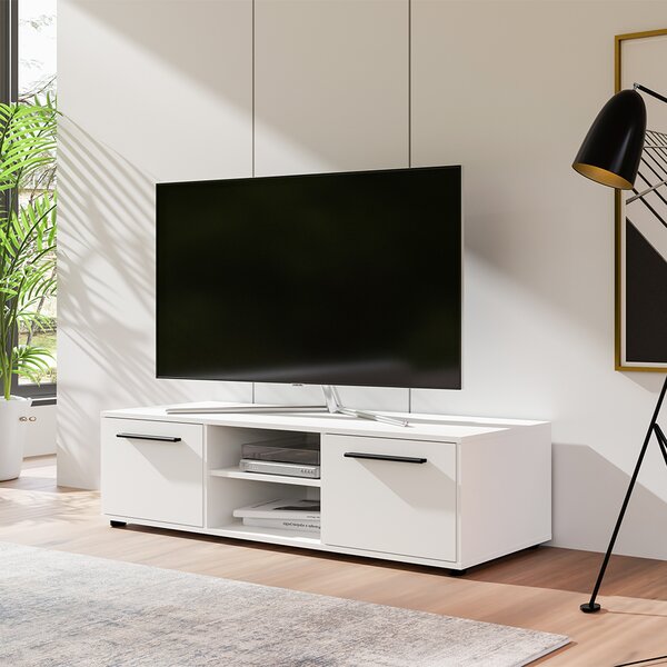 MAXIONE b | TV stolek RTV150 MX-09 | 150 cm | bílá mat