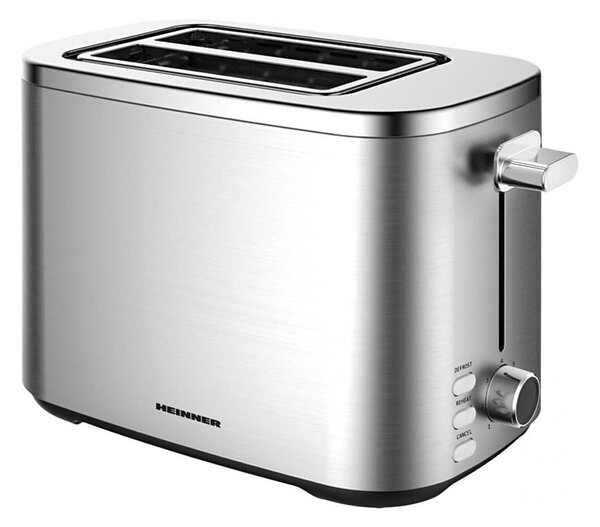 Heinner HTP-800SS - Topinkovač s dvěma otvory 800W/230V nerez