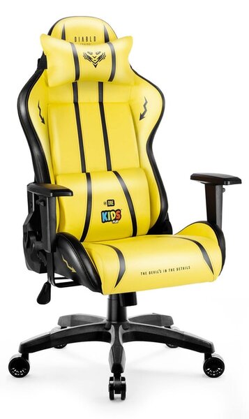 Dětská herní židle Diablo X-One 2.0 Kids Size: Electric Yellow / žlutá Diablochairs