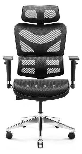 Kancelářská ergonomická židle Diablo V-Commander černá Diablochairs TM-9N1C-QM7I