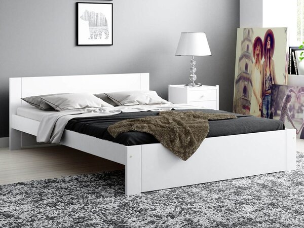 Magnat Bílá postel Livia 140 x 200 cm