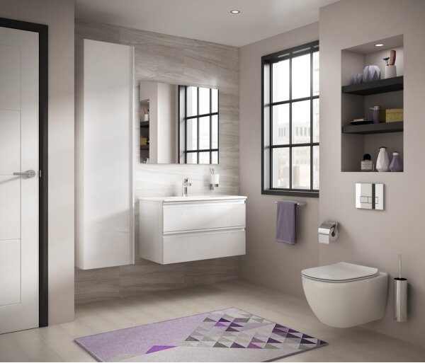 Ideal Standard T354601 - Závěsné WC s prkénkem SoftClose TESI keramika/bílá