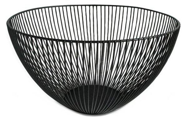 Mísa na ovoce KITCHISIMO pr. 25 cm černá