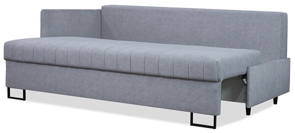 Pohovka JUNIOR | 211 cm | LEVÁ | rozkládací + úložný prostor | velká spací plocha 149x197 cm | VÝBĚR TKANIN